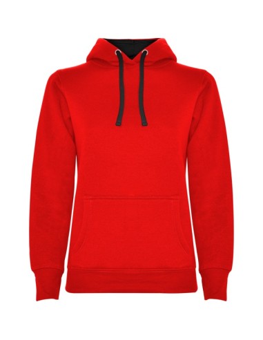 Sudadera bicolor mujer