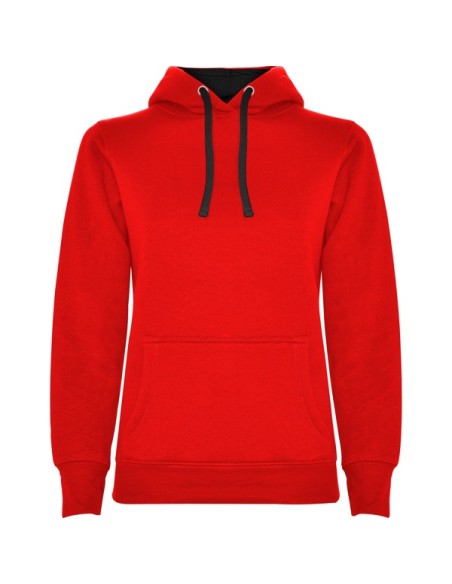 Sudadera bicolor mujer