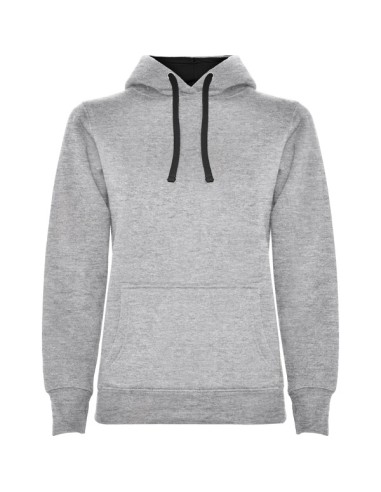 Sudadera bicolor mujer