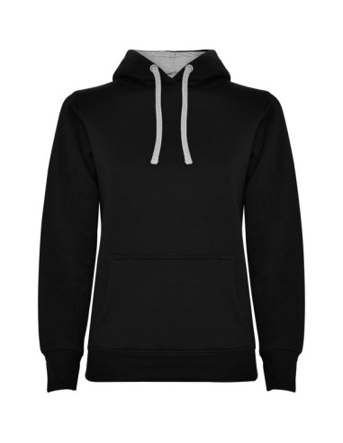 Sudadera bicolor mujer