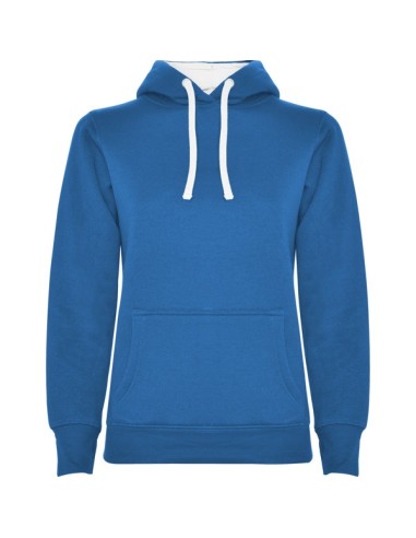 Sudadera bicolor mujer