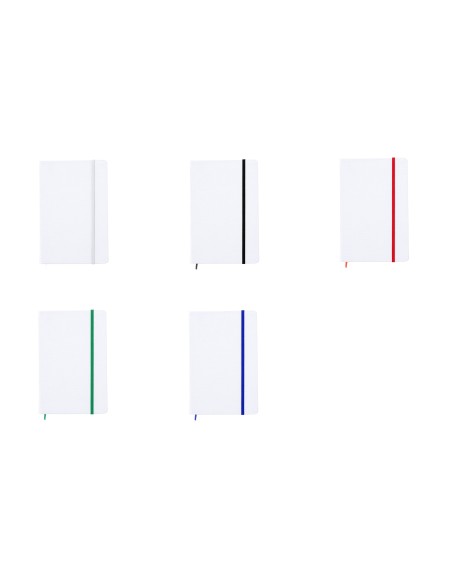 Bloc de notas con banda