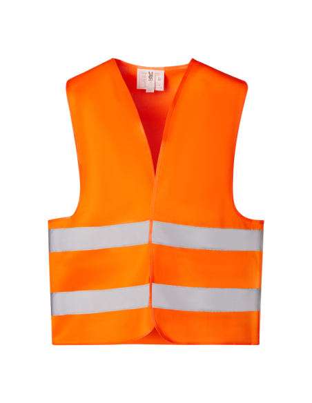 Chaleco alta visibilidad cuello pico