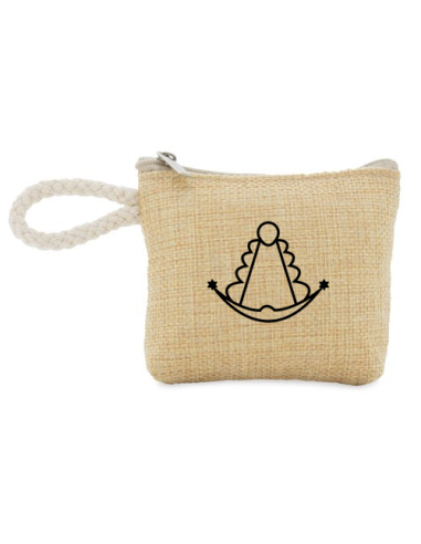 Mini monedero con silueta