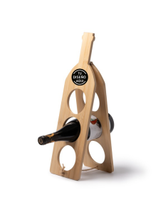 Botellero de bambú 2