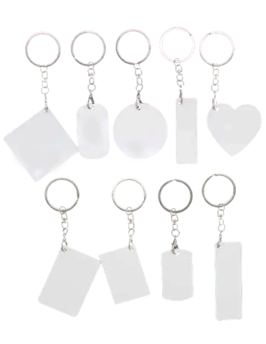 Llaveros metal anti arañazos