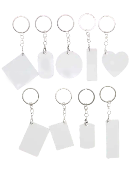 Llaveros metal anti arañazos